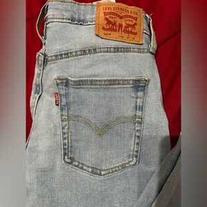 Levi's 501 Light Blue Denim Jeans Boys 27”X 29” VGUC